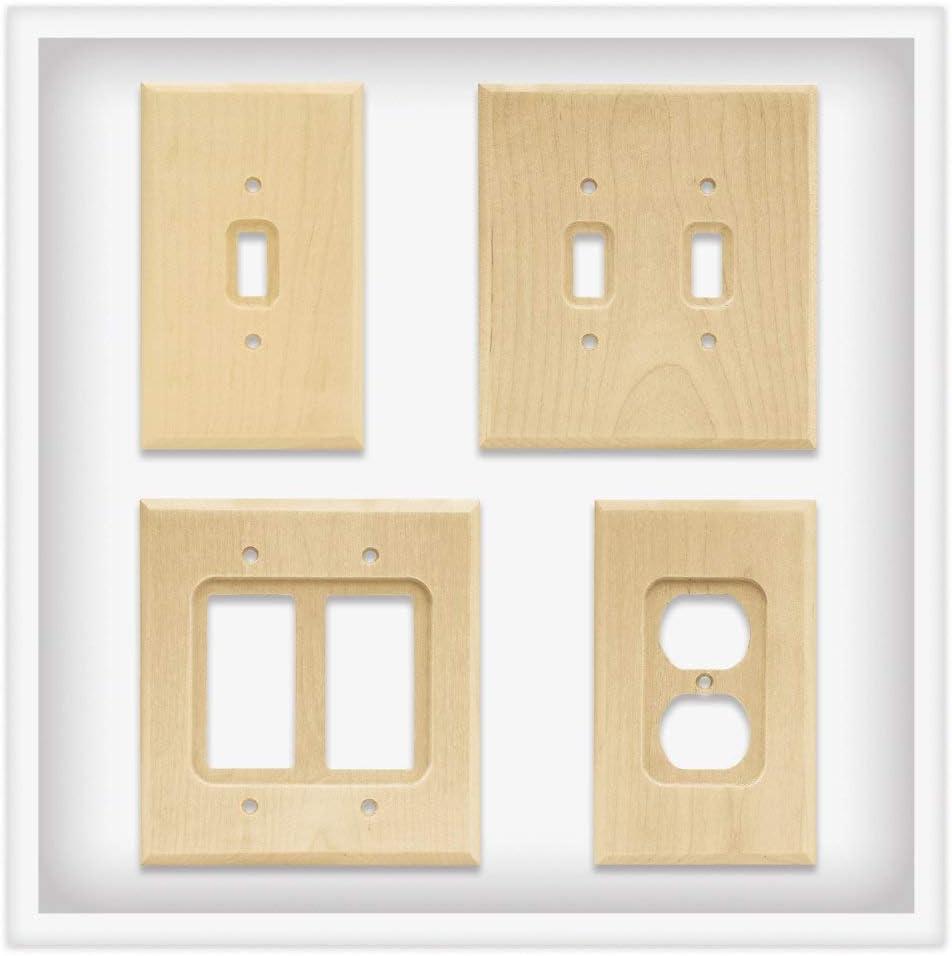 Franklin Brass 1-Gang Toggle Light Switch Wall Plate