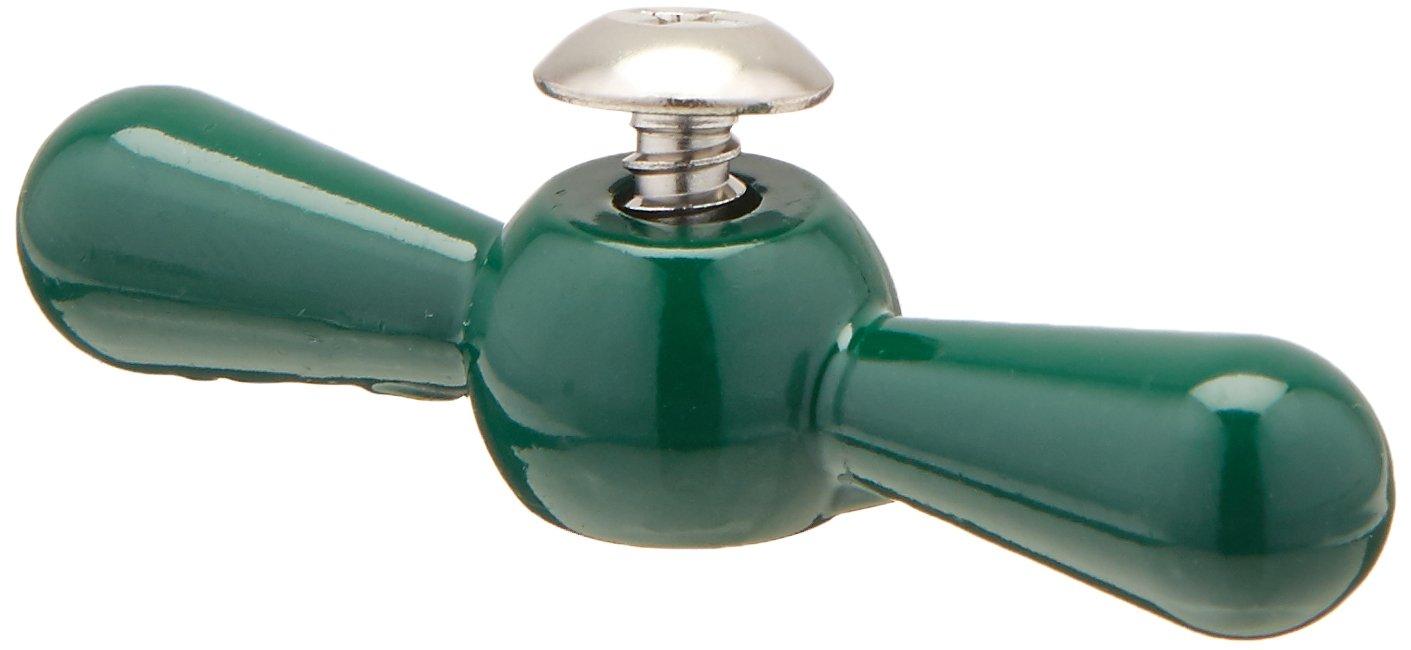 Green Aluminum T-Handle with Stainless Steel Screw