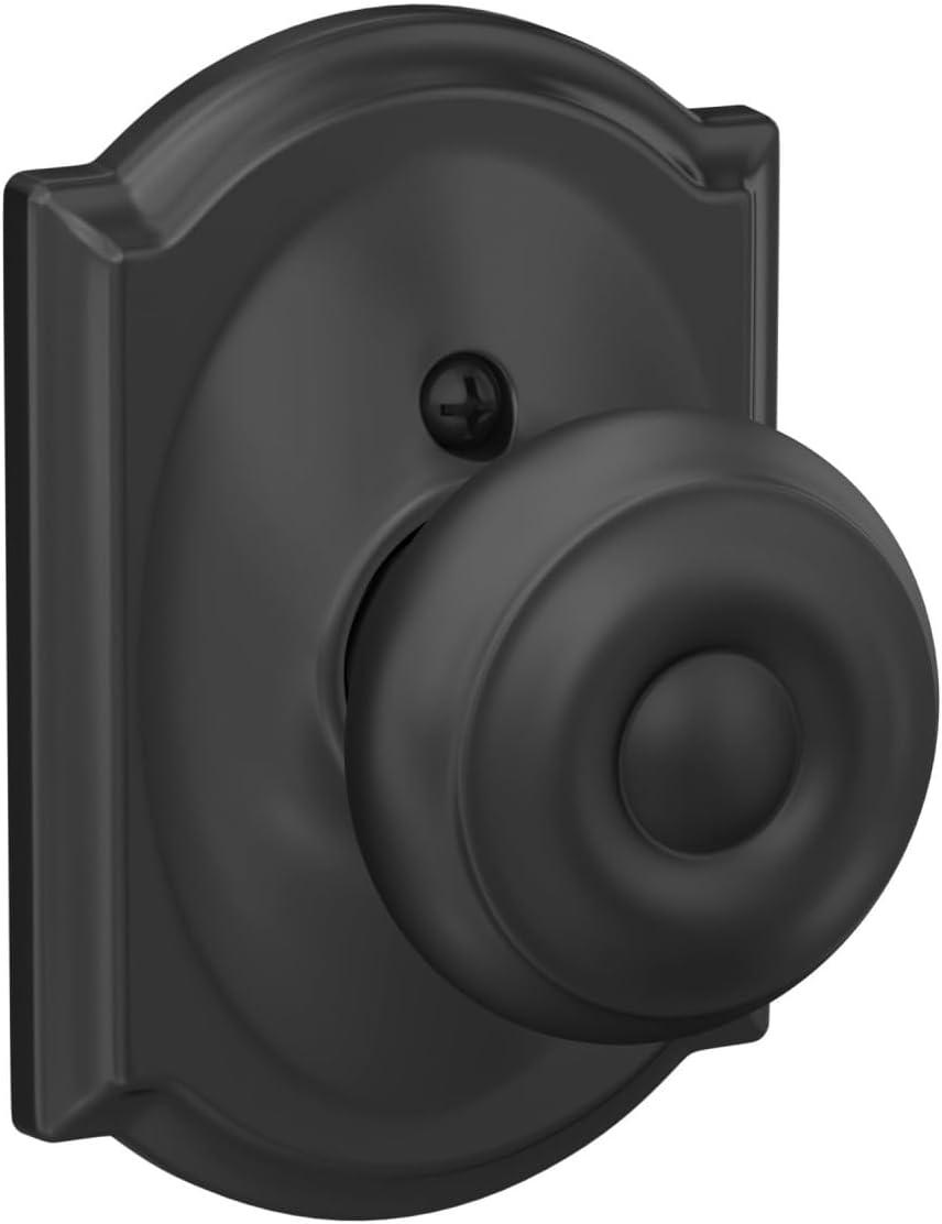 Georgian Passage Knob with Camelot Trim
