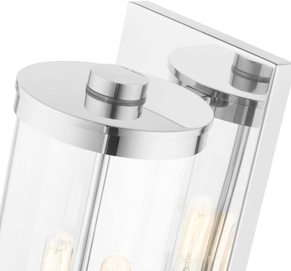 Livex Lighting Hillcrest 2 - Light Wall Light in  Brushed Nickel