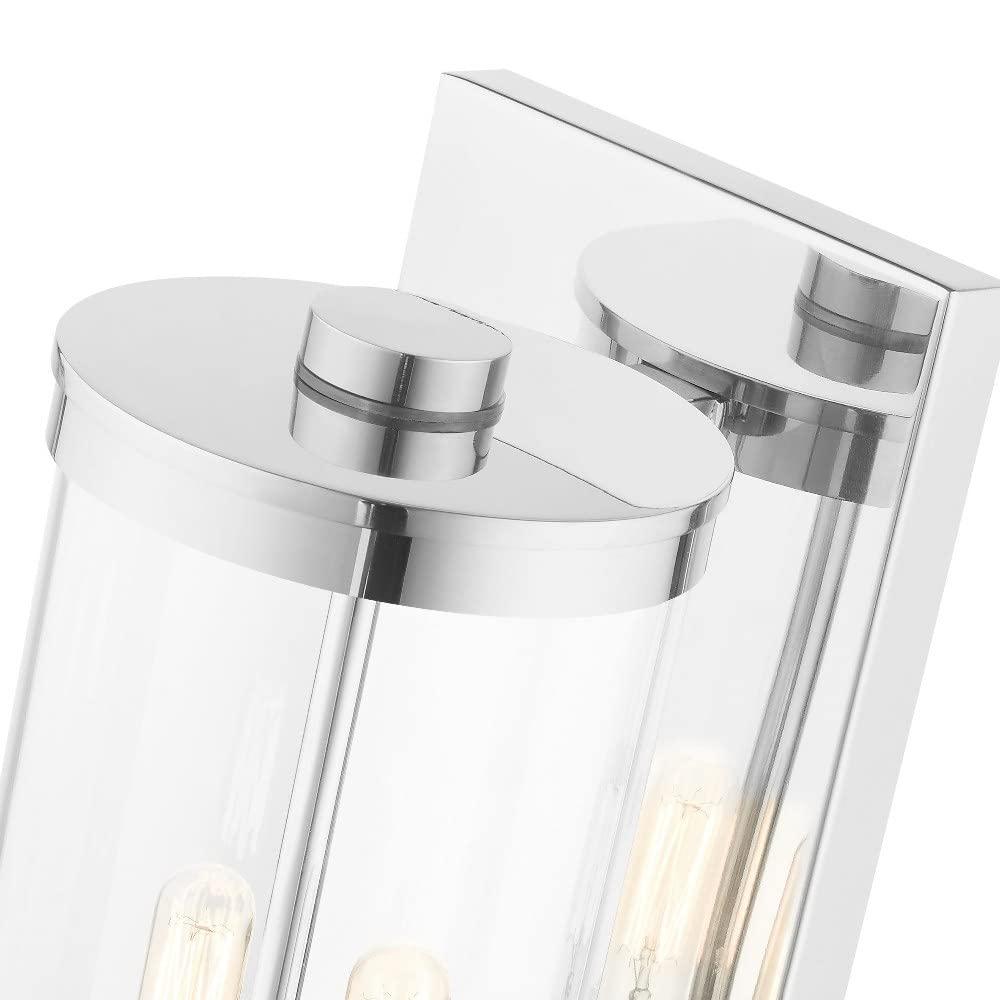 Livex Lighting Hillcrest 2 - Light Wall Light in  Polished Chrome