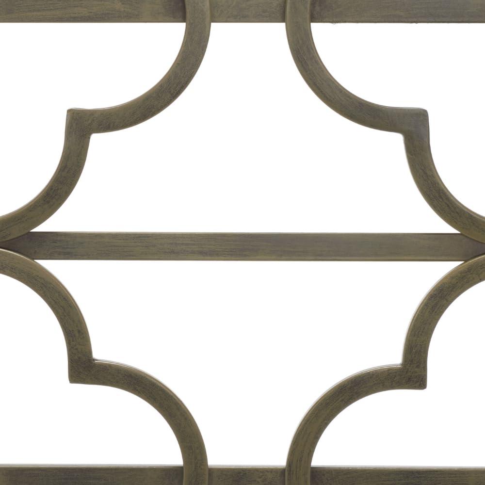 SAFAVIEH Home Collection Lucina French Silver Headboard, Full