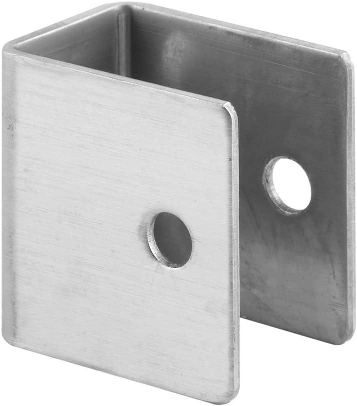 U-bracket, For 3/4 in. Panels, Stainless Steel Construction, Satin Finish (Single Pack)