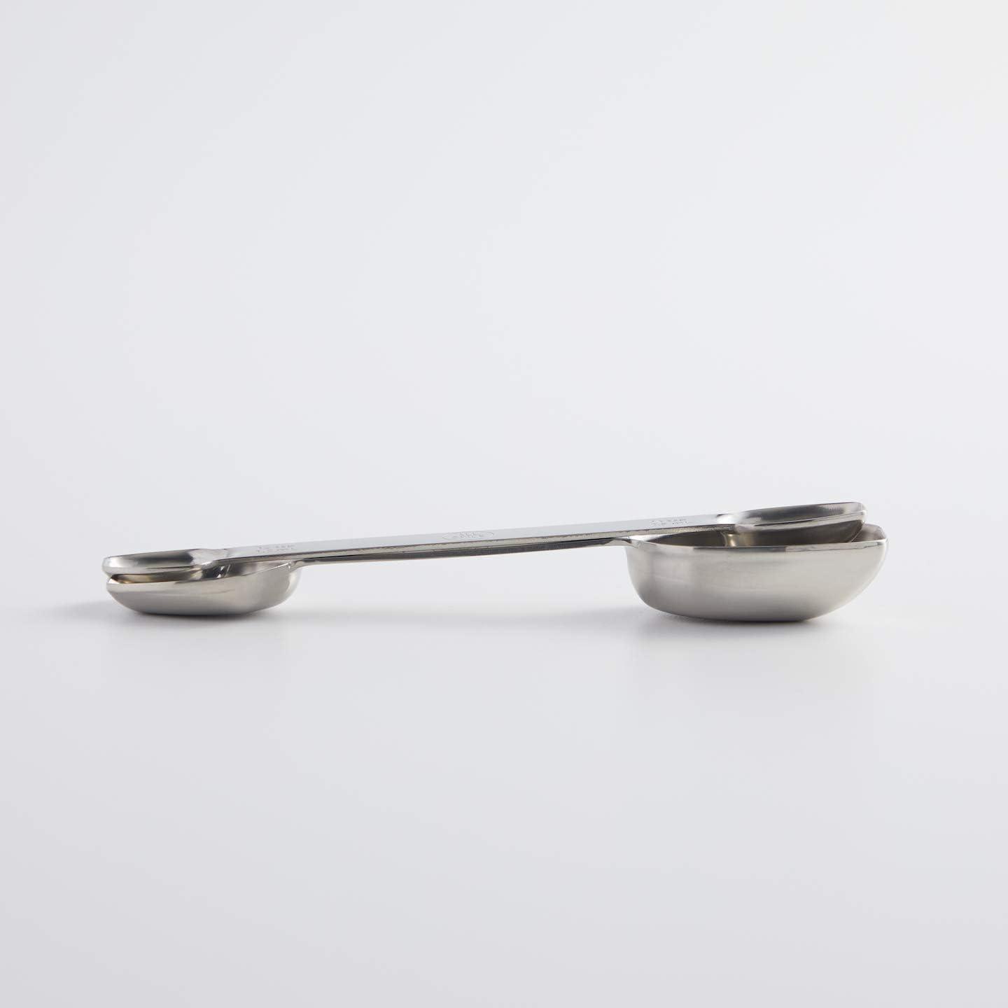 Stainless Steel Double Sided Measuring Spoon- Teaspoon and Tablespoon