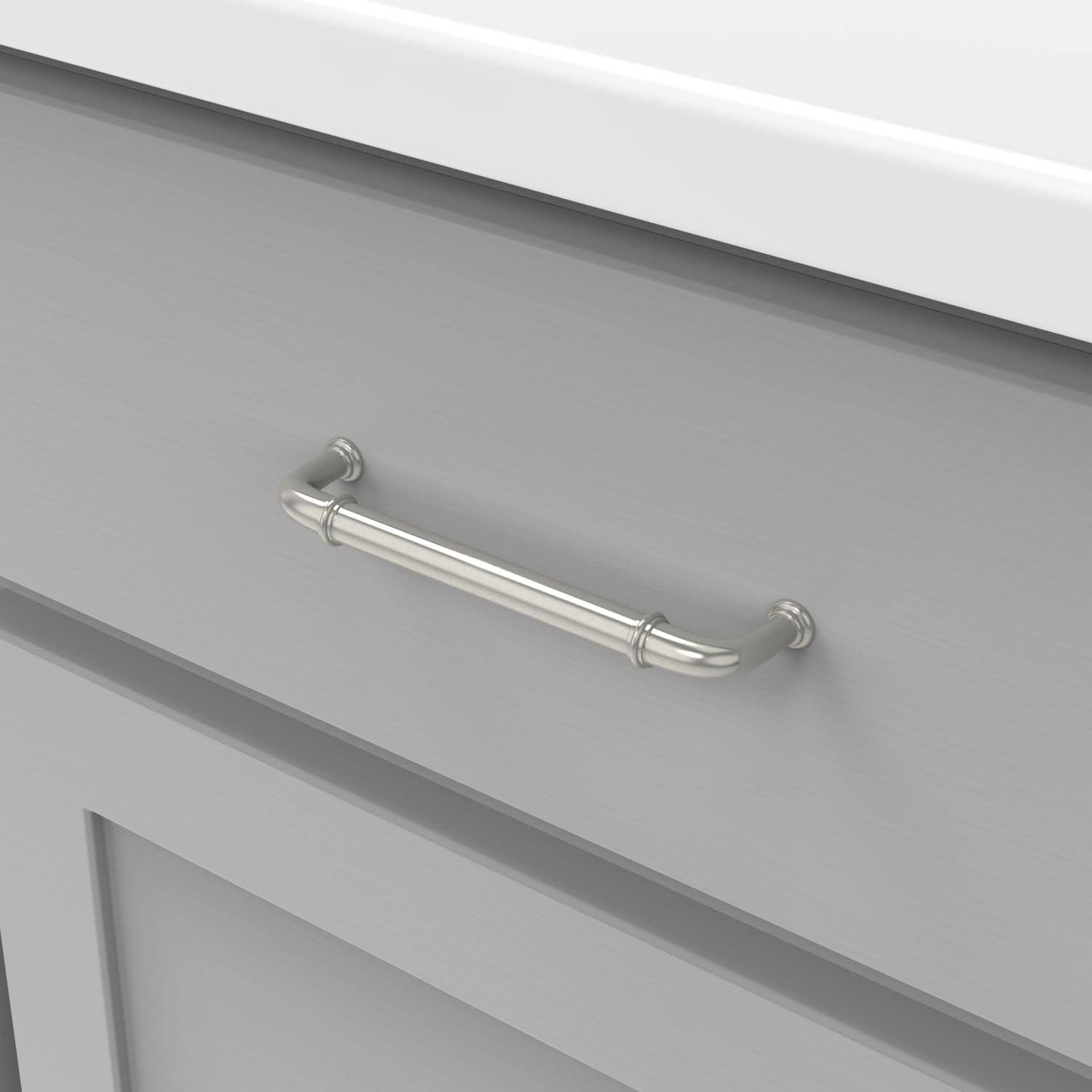 Cottage Kitchen Cabinet Handles, Solid Core Drawer Pulls for Cabinet Doors, 5-1/16" (128mm)