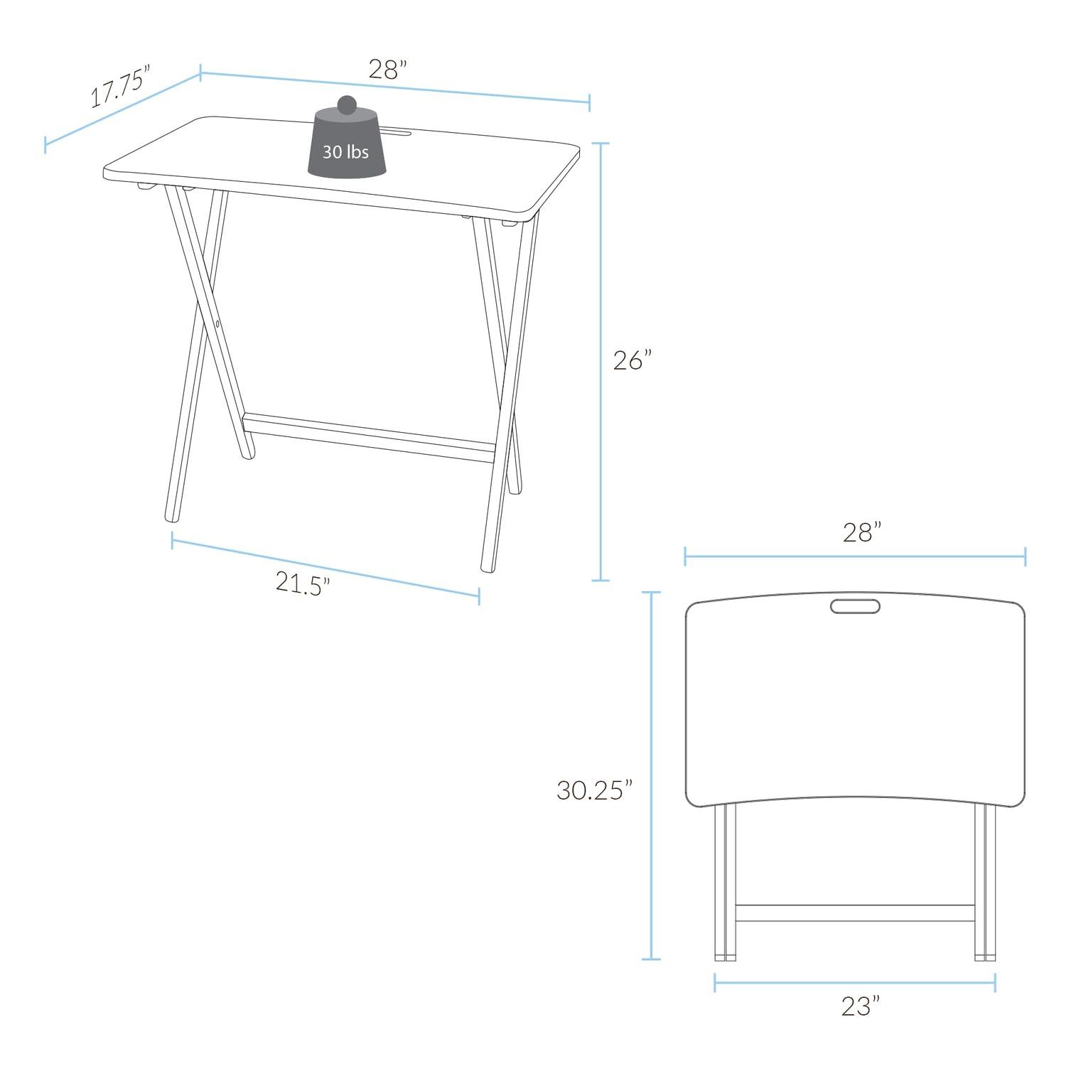 MASMIO Portable Folding Table