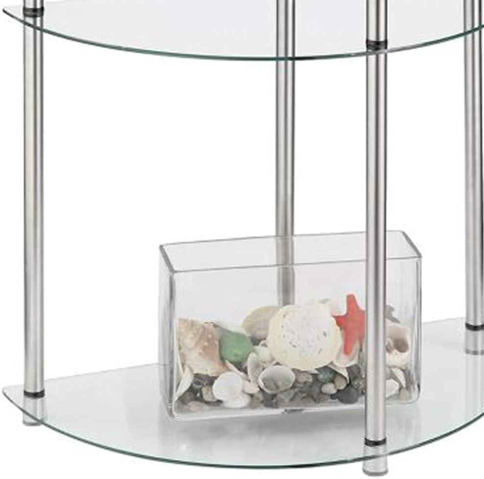 Convenience Concepts No Tools Royal Crest Entryway Table