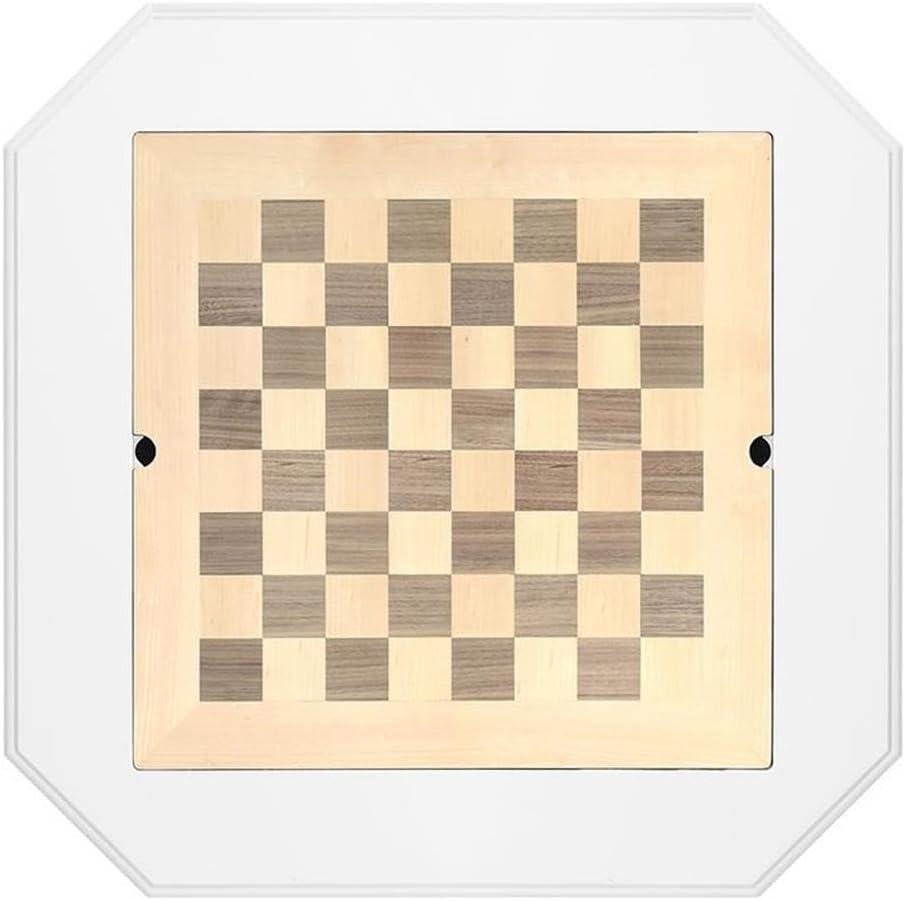 AC00862 - Game Table, White Finish - Galini