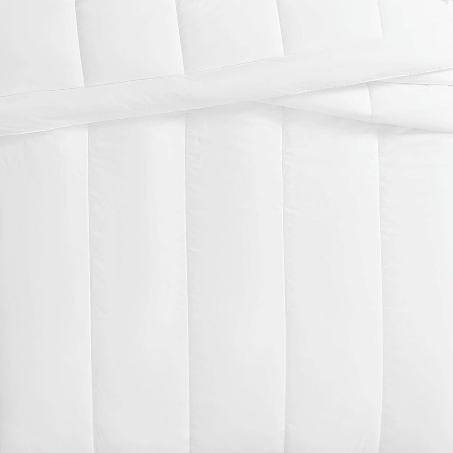 Brooklyn Loom 3pc Full/Queen Percale Comforter Set White