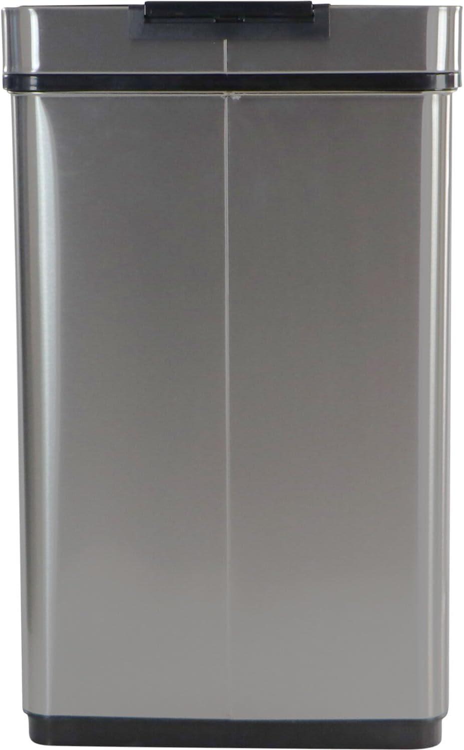 Hanover Plastic Motion Sensor Kitchen Trash Can - 16 Gallons