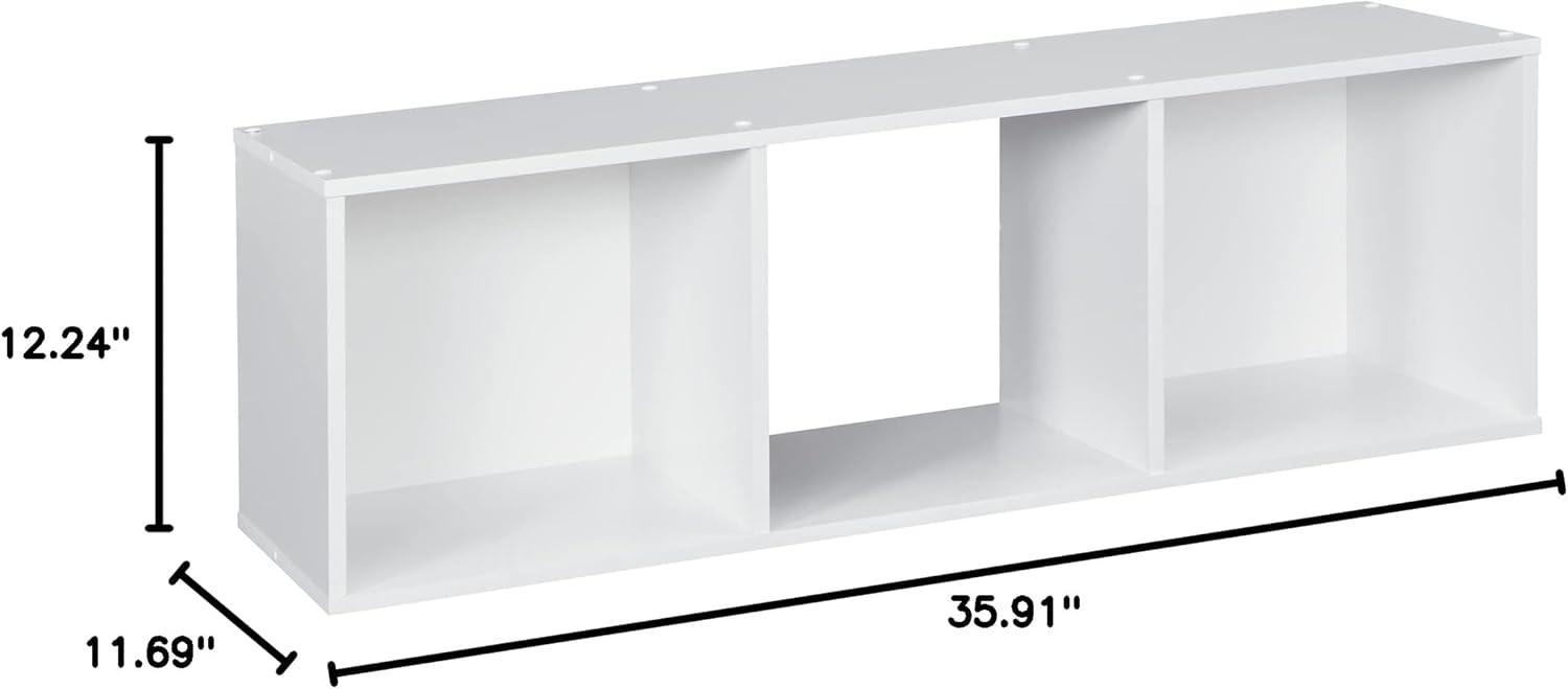 ClosetMaid Cubeicals 35.91'' H x 12.24'' W 3-Cube Bookcase