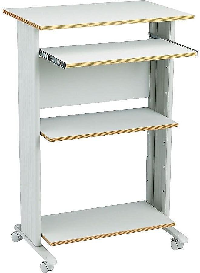 Safco Products Company MUV Fixed Stand-Up Workstation AV Cart