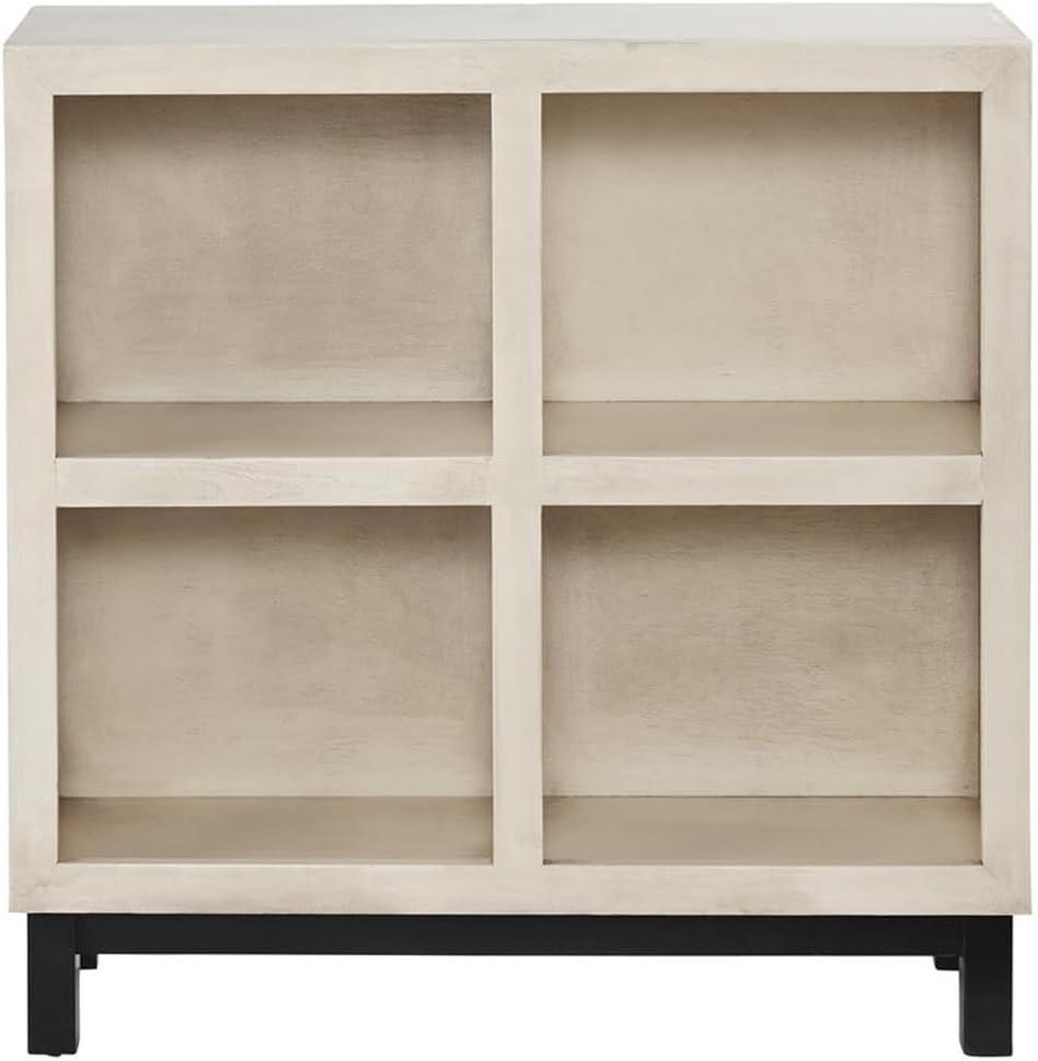 Progressive Furniture Library White Wood Accent Bookcase