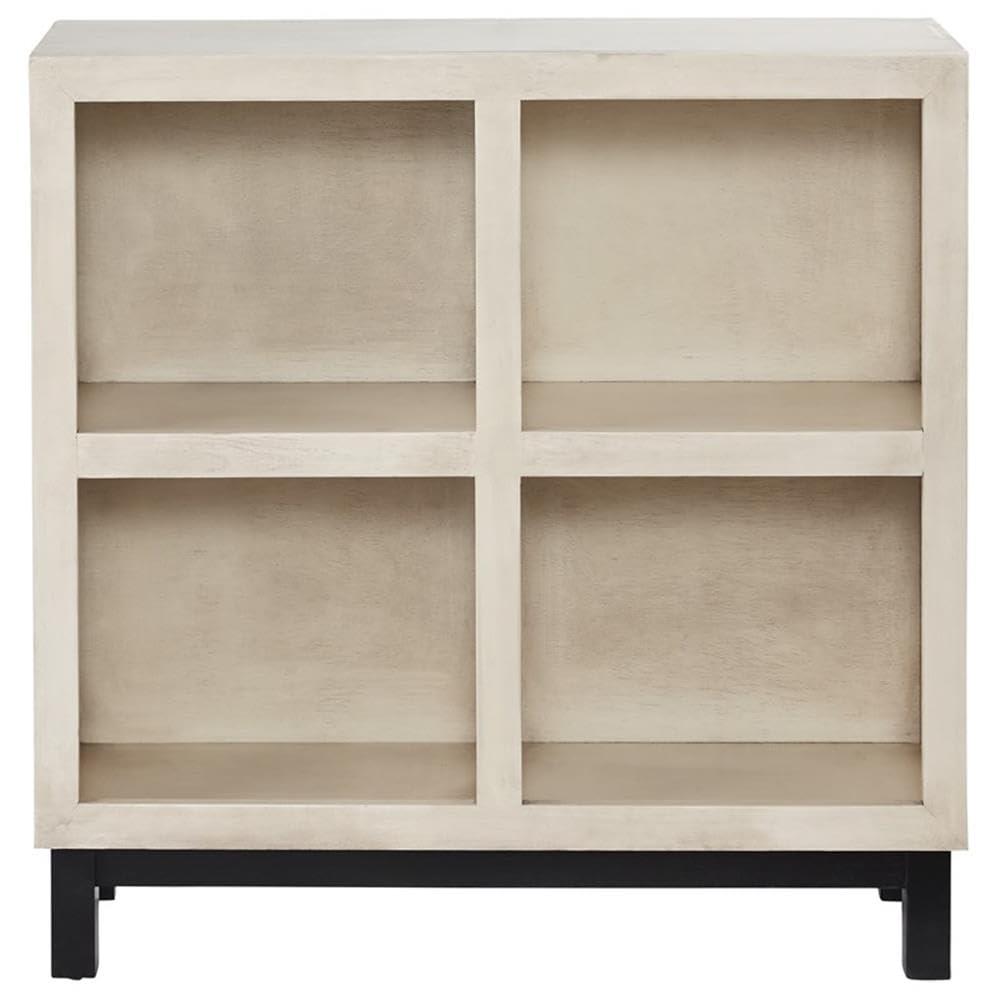 Progressive Furniture Library White Wood Accent Bookcase