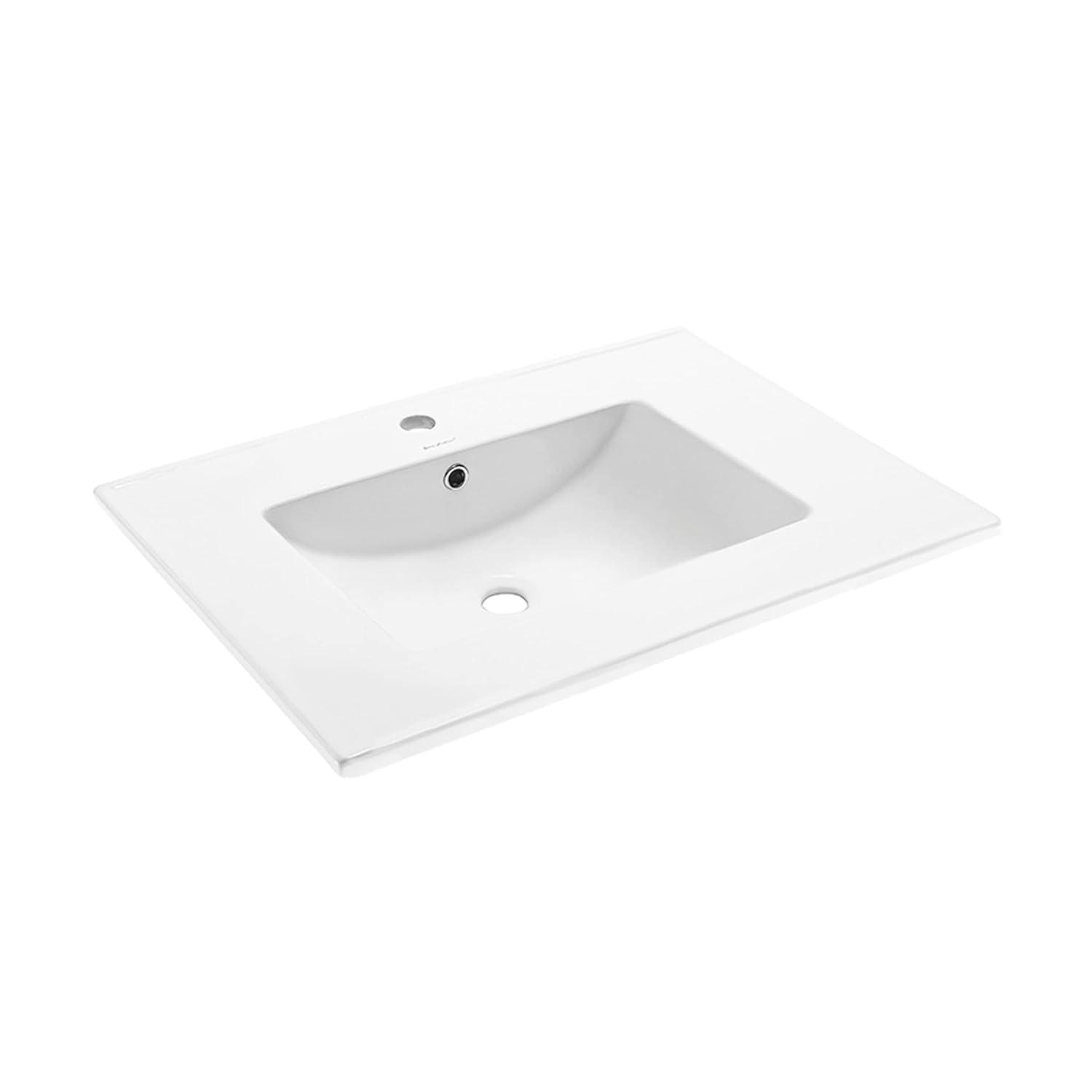 Swiss Madison Swiss Madison 30" Single Bathroom Vanity Top in White with Sink