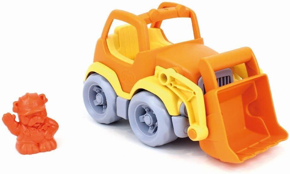 Green Toys Scooper Construction Truck, Toddler Play Vehicle Toy