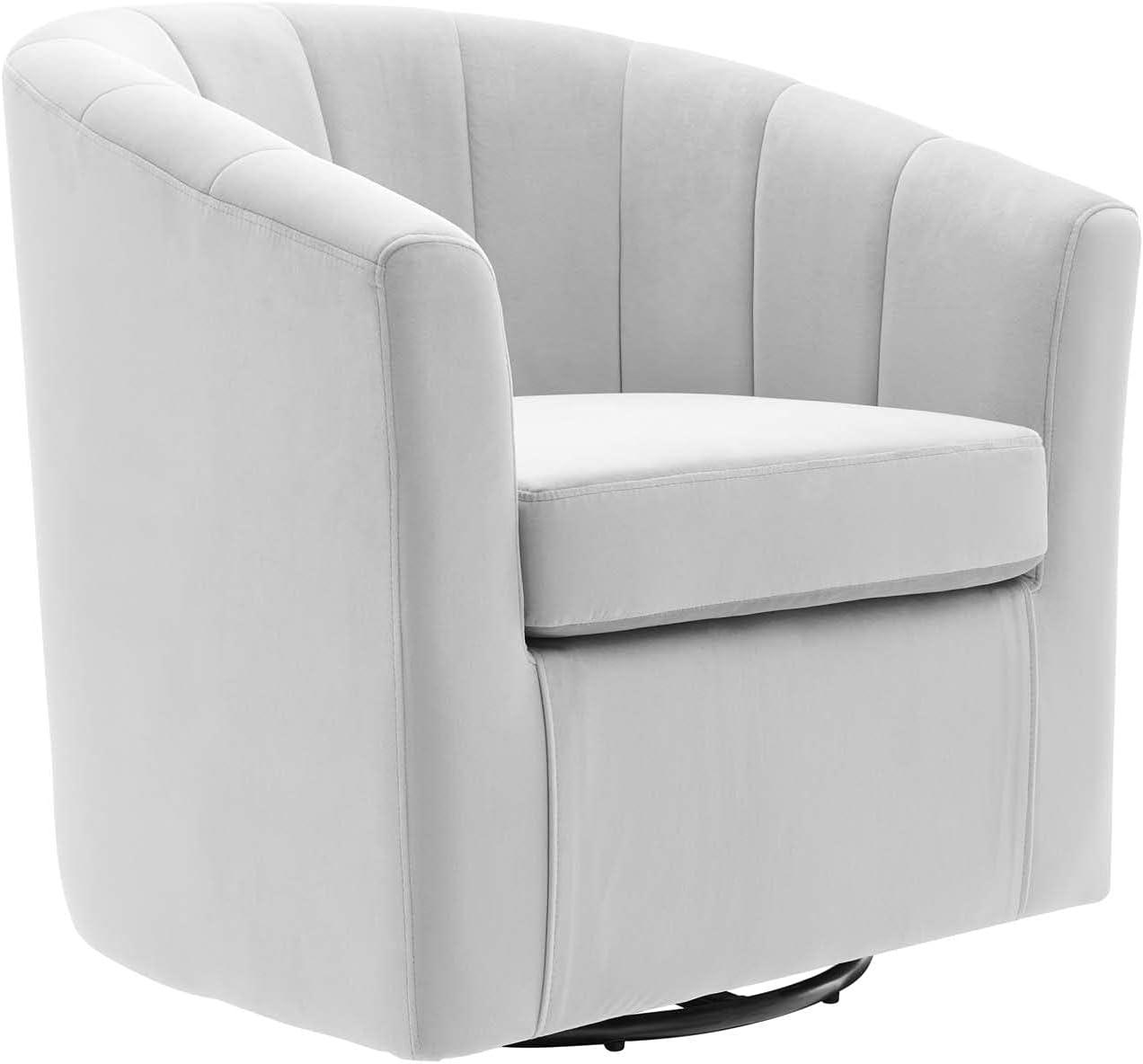 Modway Prospect Performance Velvet Swivel Armchair