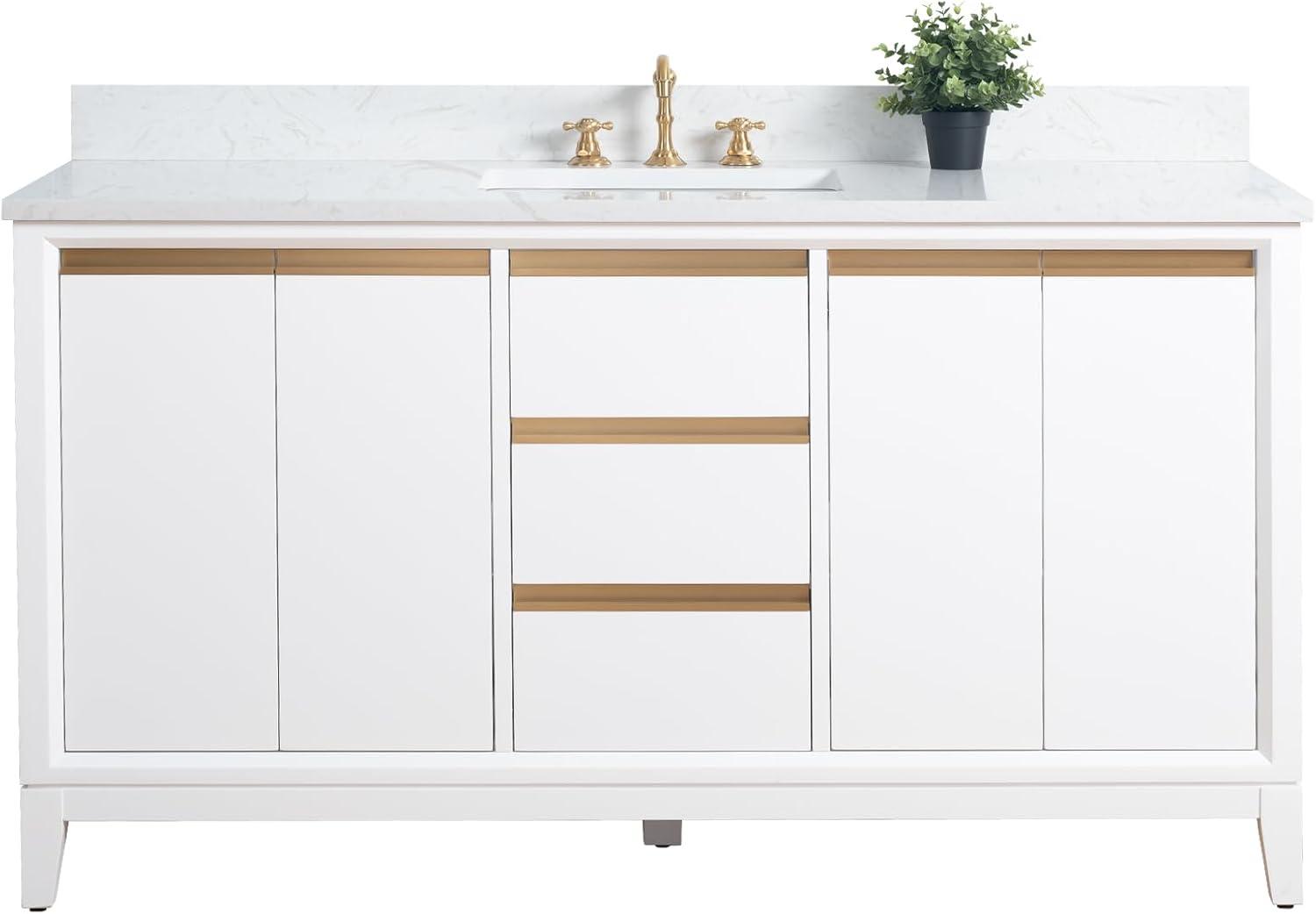 60 Single Bathroom Vanity with Top