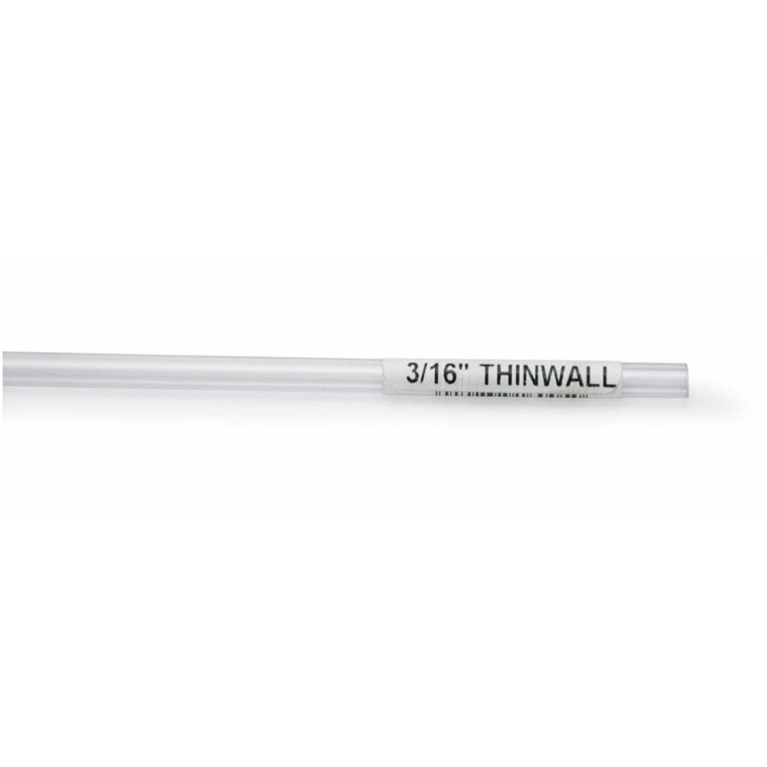 Lees Clear Thinwall 36 Rigid PVC Tubing - Ideal for Aquatic Applications  Custom Set-ups