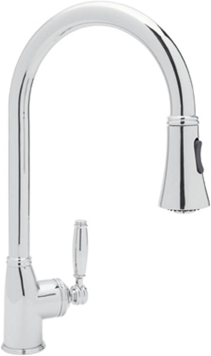 Rohl MB7928LMAPC-2 Gotham Pull Down Single Handle Kitchen Faucet With Accessories
