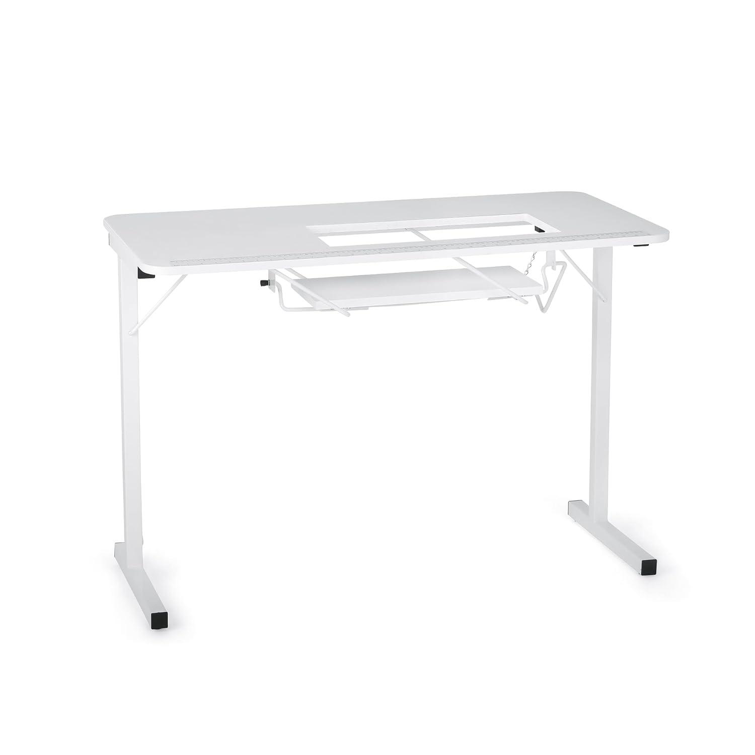 Arrow Sewing Gidget Sewing Table with Manual Machine Lift by Arrow Classic Sewing Furniture