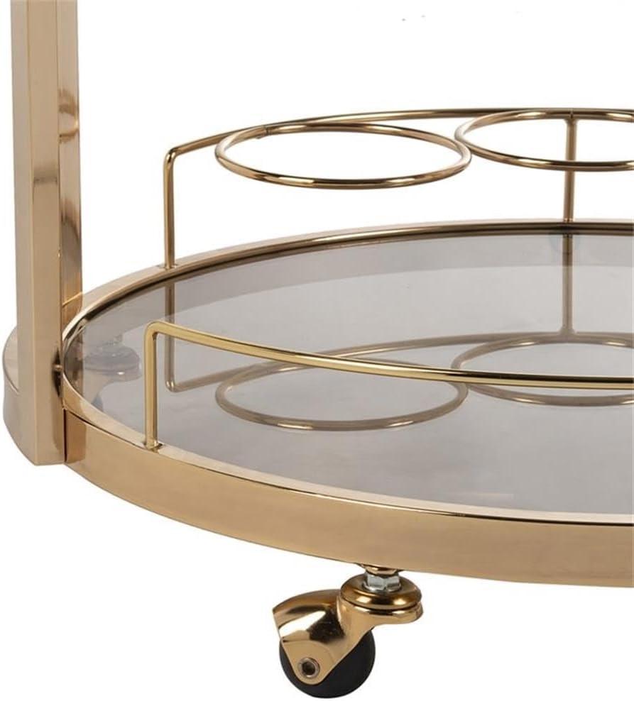 Rio 3 Tier Round Bar Cart  - Safavieh