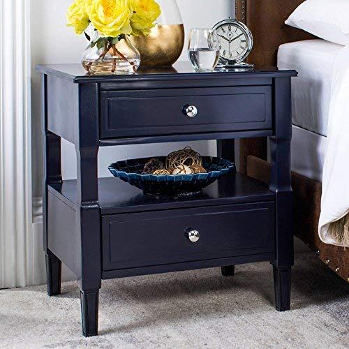 Jenson Side Table - Navy - Safavieh.