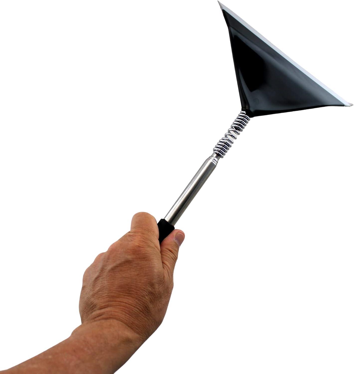 Extendable Stainless Steel and Rubber Squeegee with Telescopic Handle