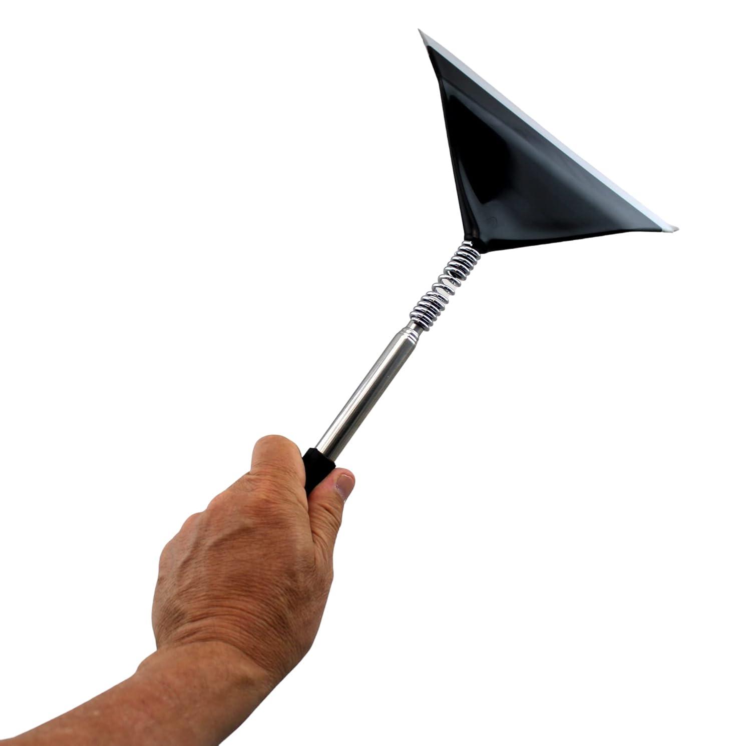 Extendable Stainless Steel and Rubber Squeegee with Telescopic Handle