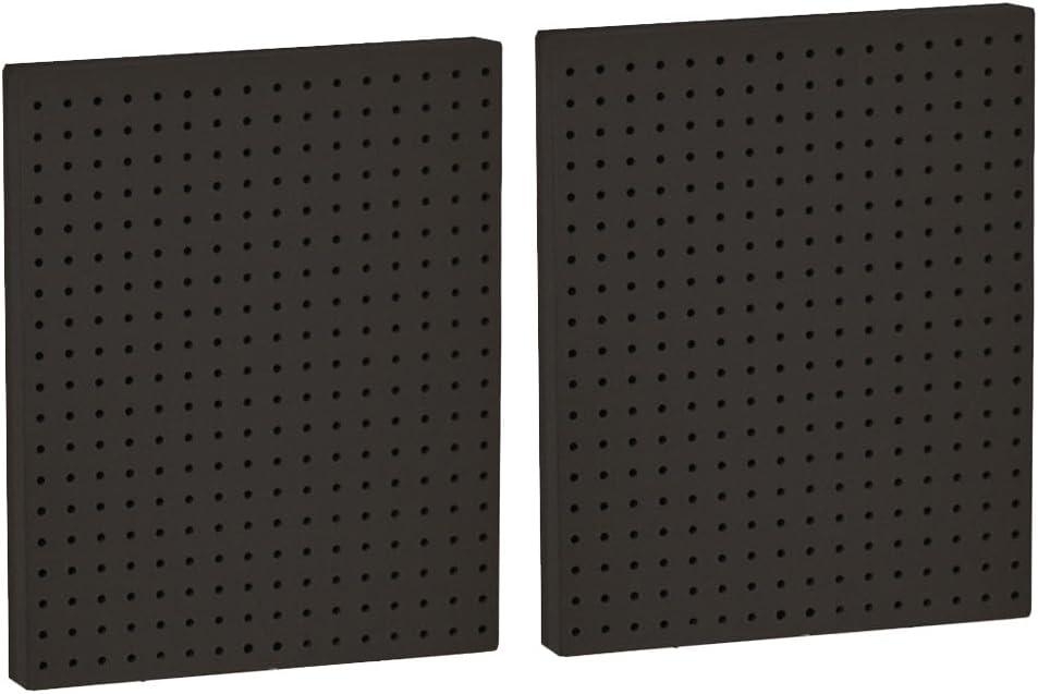 Pegboard Wall Panel Storage Solution, Size: 16"x 20", 2-Pack