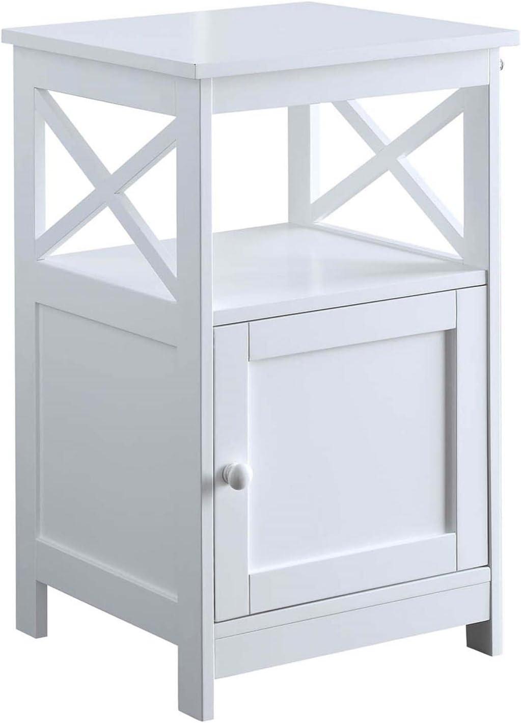 Convenience Concepts Oxford End Table with Cabinet