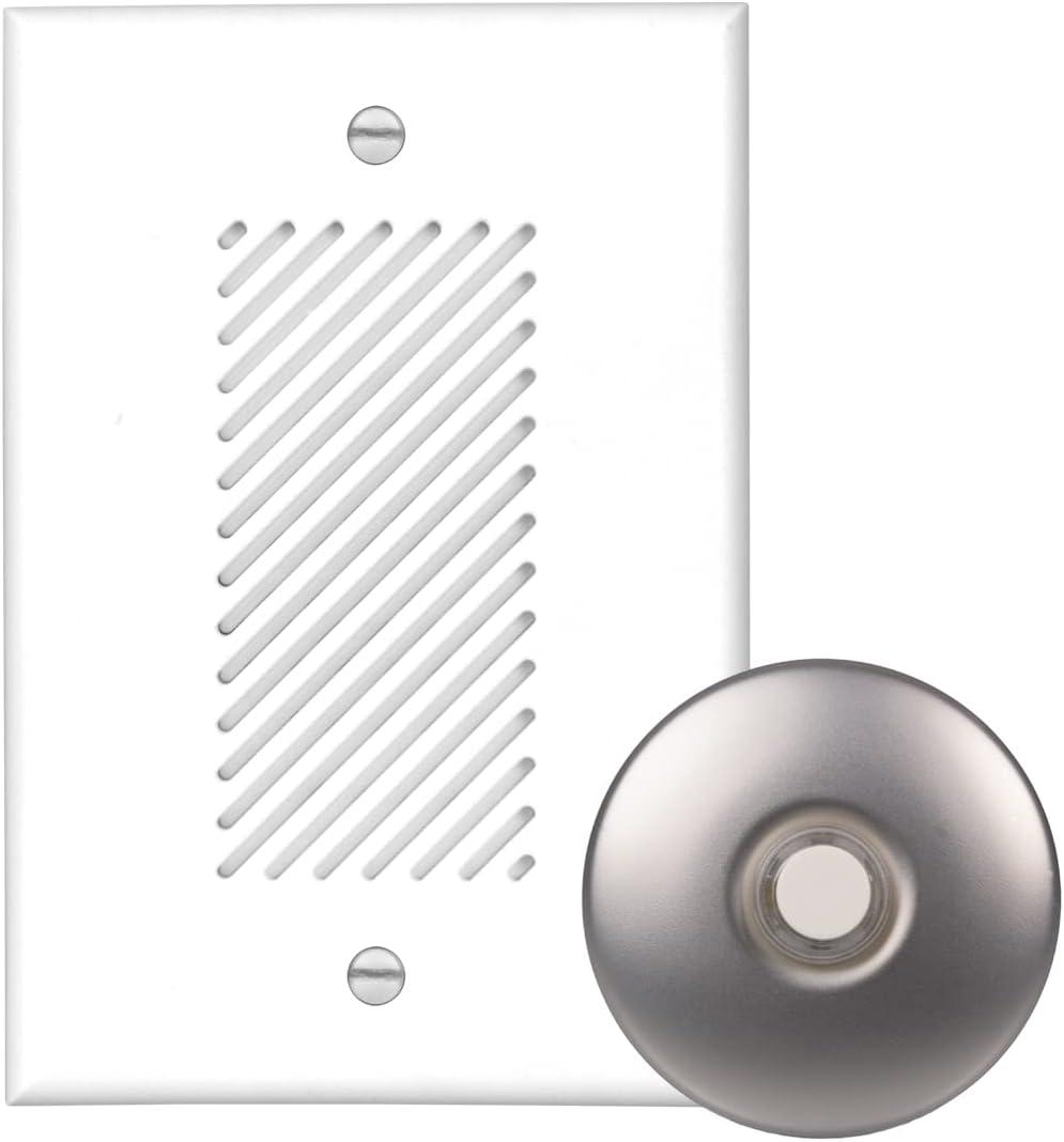 NICOR Lighting White Doorbell Kit