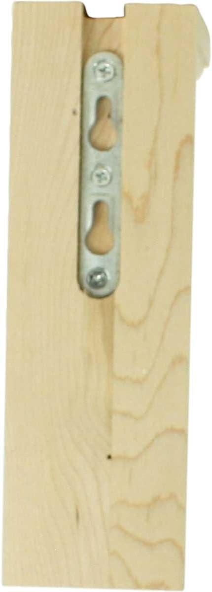 Ekena Millwork 2 1/4"W x 5"D x 7"H Hamilton Traditional Bracket, Rubberwood