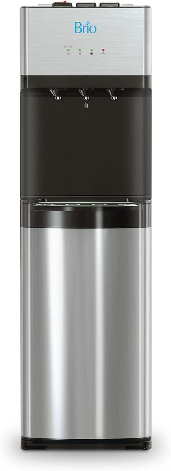 Stainless Steel Bottom Loading Water Cooler with UV Self-Cleaning