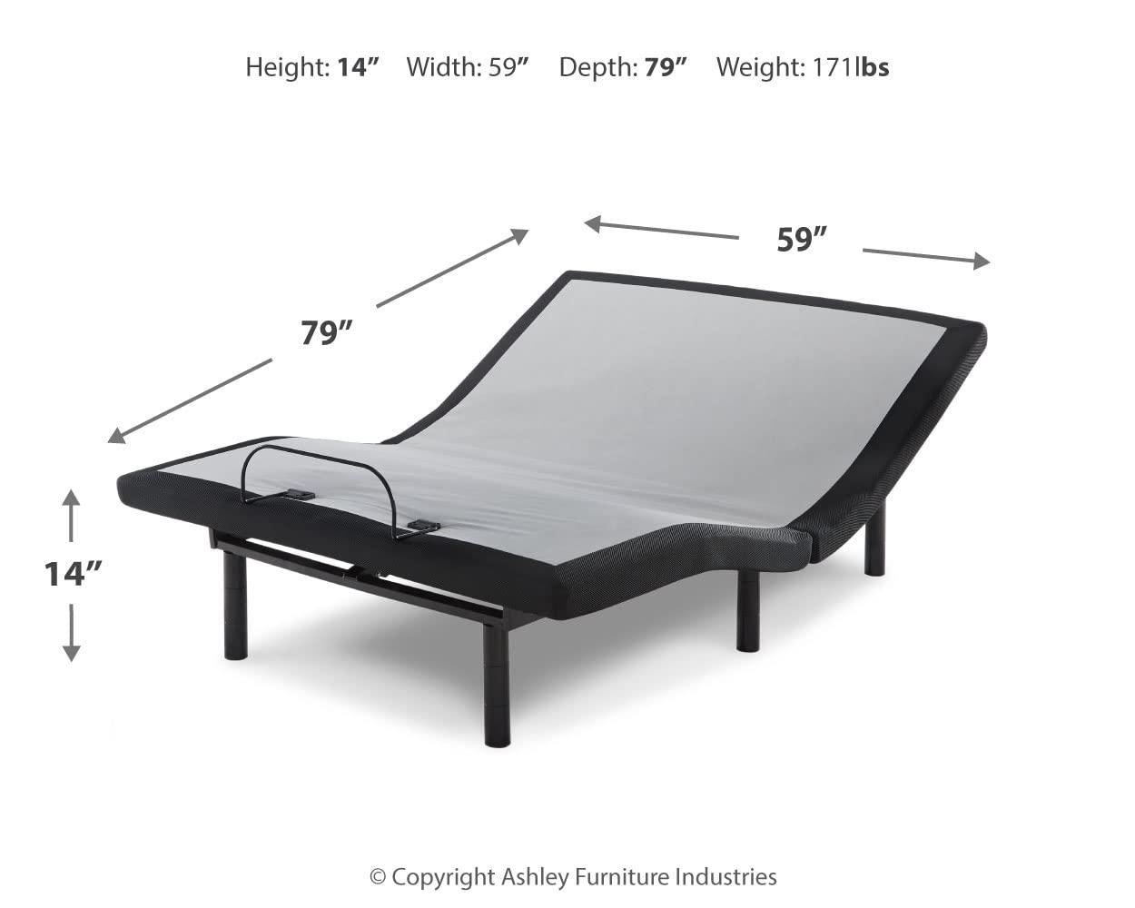 Honaz Adjustable Bed with Wireless Remote
