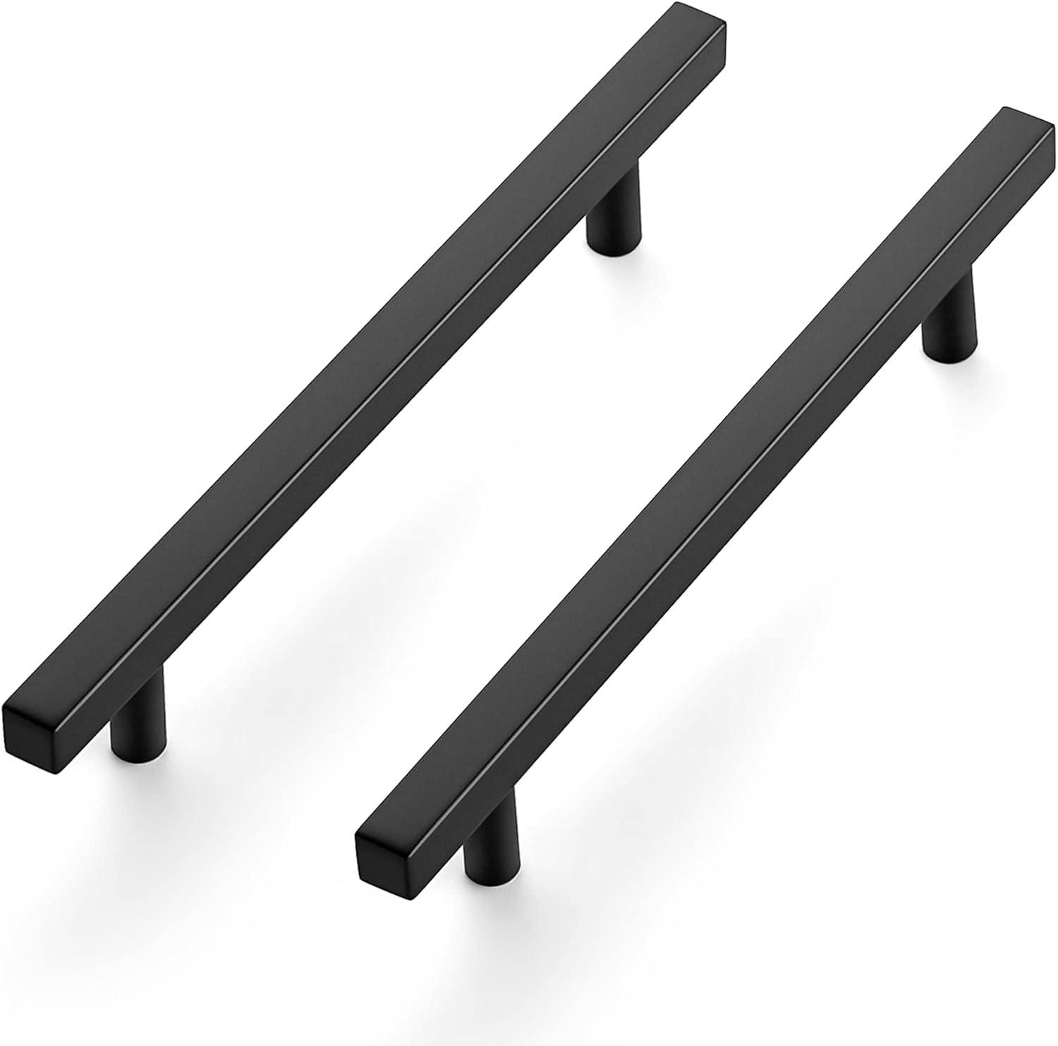 Matte Black 5'' Aluminum Alloy Cabinet Handle Pulls