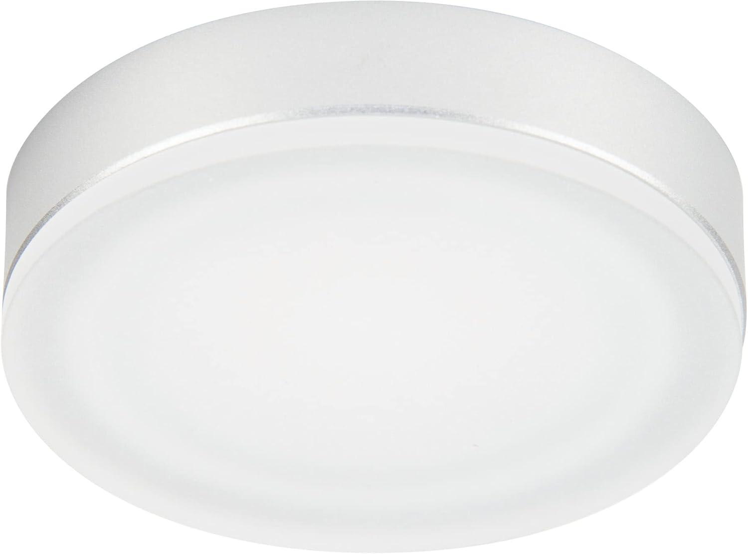 EdgeVue White LED Under Cabinet Puck Light, 4000K