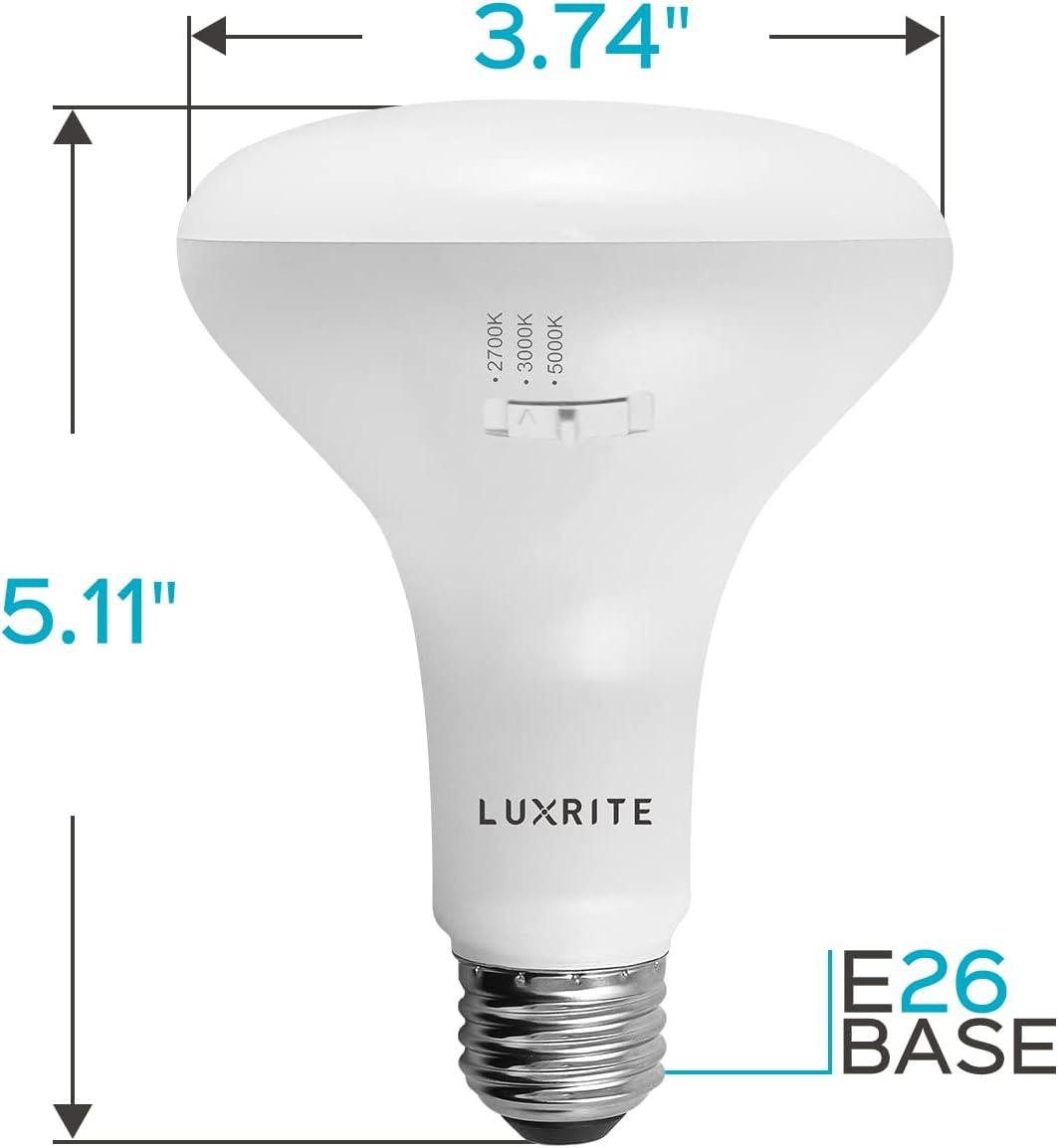 10 Watt (65 Watt Equivalent ), BR30 LED Dimmable, Color Changing Selectable CCT E26 Base