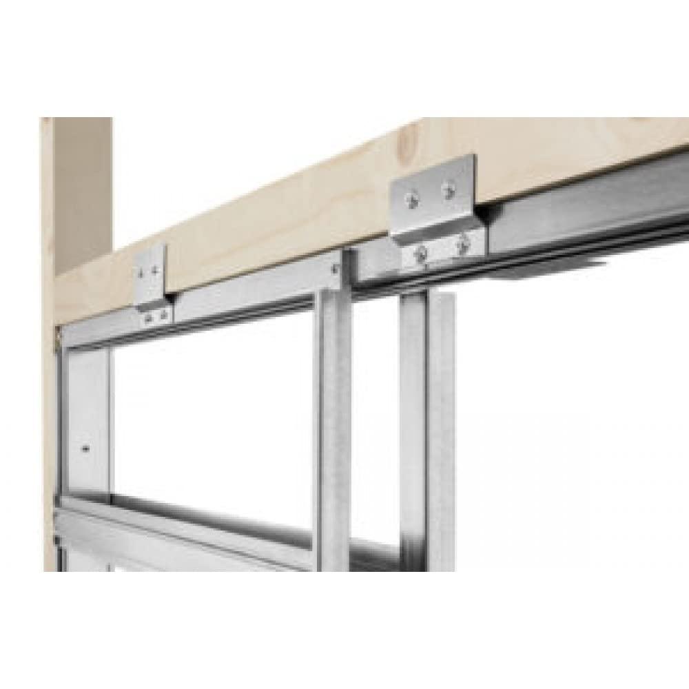 ROCKET 30-in x 80-in Steel Pocket Door Frame with Frame and hardware