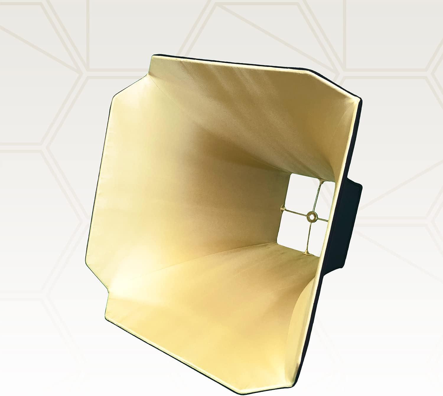 Royal Designs Pagoda Basic Lamp Shade, Eggshell, 4 x 10 x 9