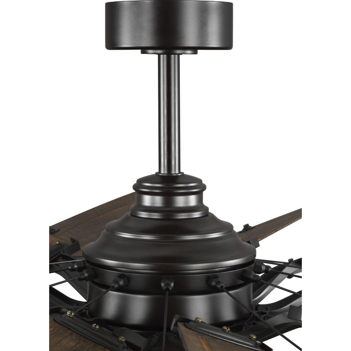 Progress Lighting - Springer II - 12 Blade Ceiling Fan In Farmhouse Style-16.26