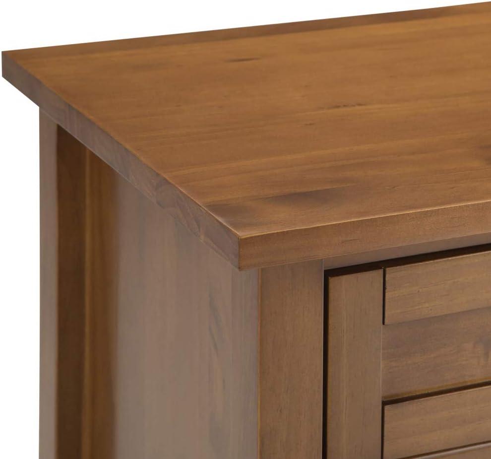 Warm Shaker Solid Wood Nightstand