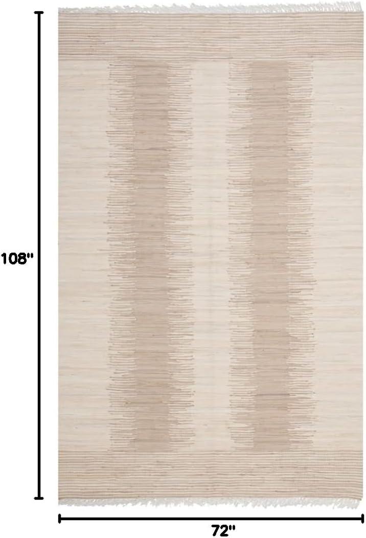 Montauk MTK752 Hand Woven Area Rug - Beige - 6'x9' - Safavieh.