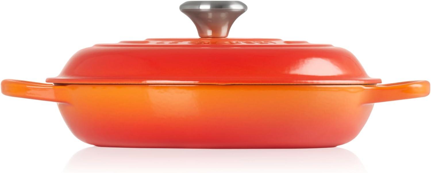 Le Creuset Signature Enameled Cast Iron Braiser with Lid