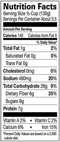 Amy's Organic Baked Beans Canned, Traditional, Vegan Gluten Free, Vegetarian, 15.4 Oz (12 Pack)