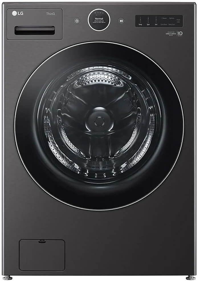 LG 5.0 cu. ft. Mega Capacity Smart Front Load Washer with AI DD 2.0 Built-In Intelligence & TurboWash 360°