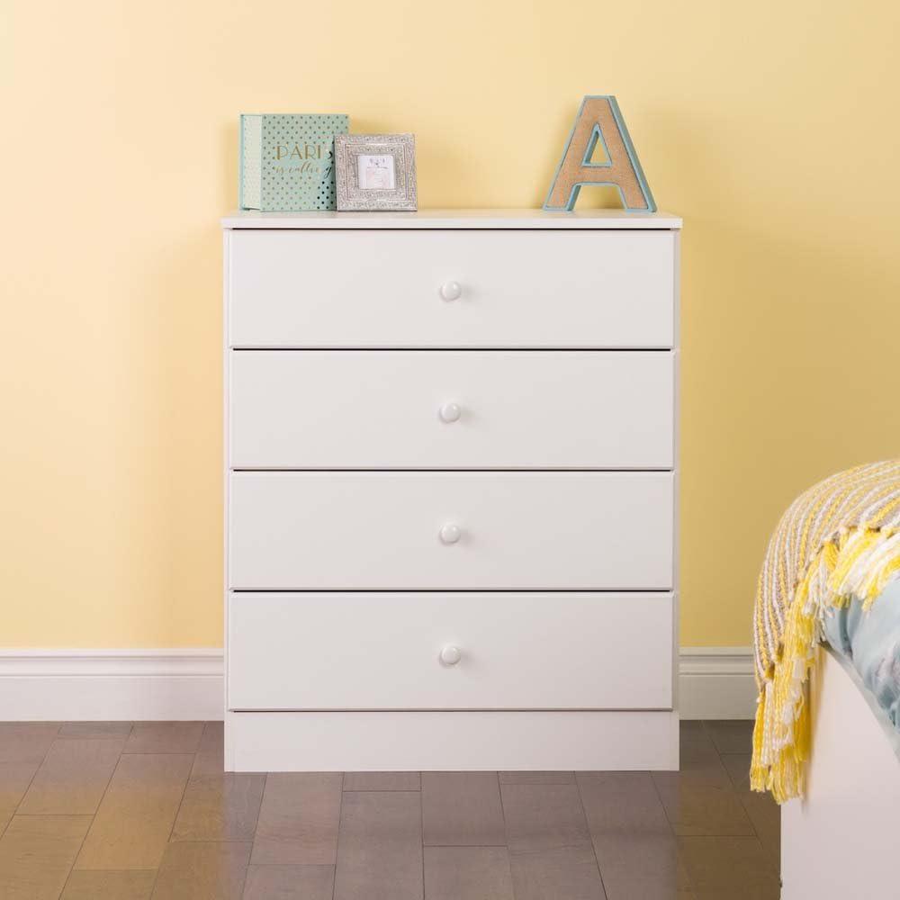 4 Drawers Astrid Dresser - Prepac