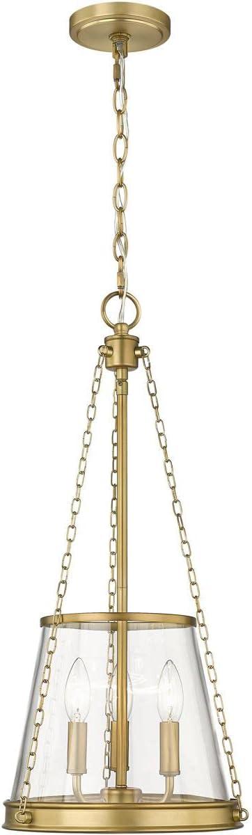 Z-Lite Prescott 3 - Light Pendant in  Rubbed Brass