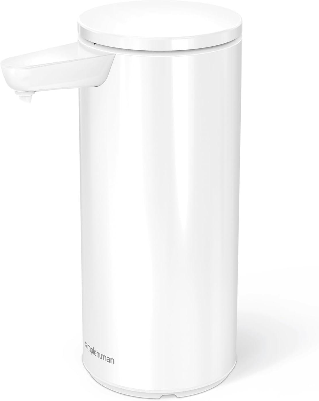 simplehuman 9 oz. Touch-Free Rechargeable Sensor Liquid Soap Pump Dispenser