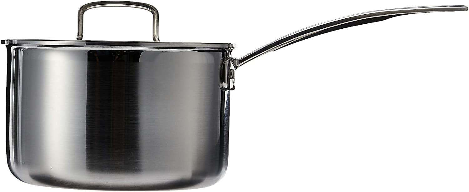 Stainless Steel 3-Quart Saucepan with Lid